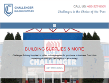 Tablet Screenshot of challengerbuilding.com